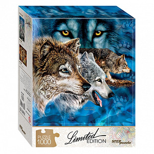 Мозаика Step Puzzle Найди 12 волков 1000 79806