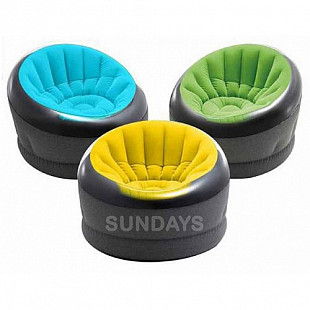 Кресло надувное Intex Empire Chair Assortment 66582 112х109х69