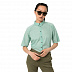 Рубашка женская Jack Wolfskin Nata River Shirt W light jade stripes