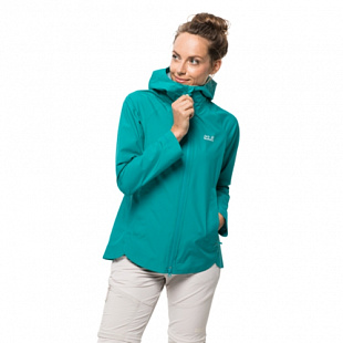 Куртка женская Jack Wolfskin Scenic Trail Jacket W aquamarine