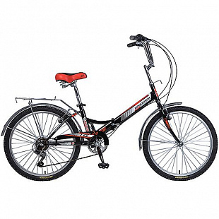Велосипед Novatrack TG-24 24" (2018) Black 24FTG6SV.BK8-1