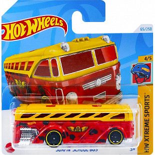 Машинка Hot Wheels Базовой коллекции Surfin’ School Bus  65/250 (5785 HTD58) mainline 2024