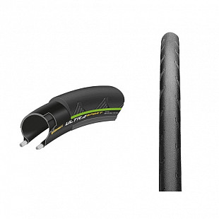 Покрышка Continental Ultra Sport II, 700 x 25C 25-622 150175 black/green ZCO50175