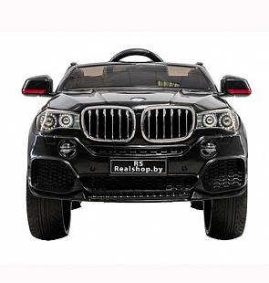 Детский электромобиль RS BMW X5 black (Встроенный планшет MP4)