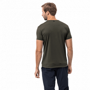 Футболка мужская Jack Wolfskin Jwp T M green pine