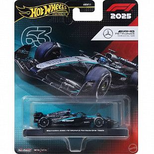 Машинка Hot Wheels Premium Mercedes-AMG PETRONAS Formula One Team (HRV11 JKD80)