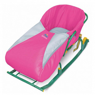 Матрасик на ножки для санок Nika CC-3 pink