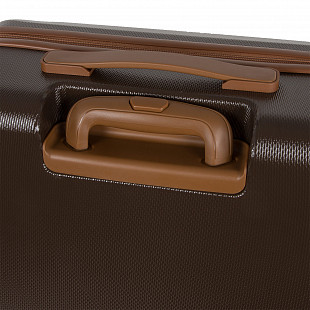 Чемодан малый Polar 20" 2-ой Р1282 brown