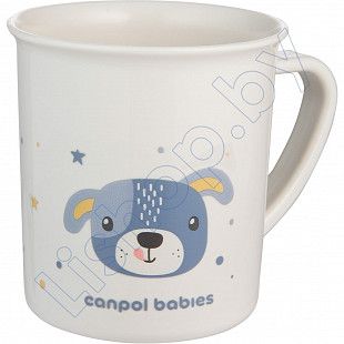 Чашка Canpol babies Cute Animals 170мл 12м+ (4/413_blu2)