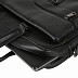 Мужская кожаная сумка Polar 0905 black