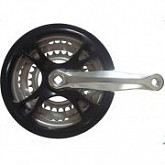 Шатуны под квадрат Cyclone dt3-ts333p16 28/38/48тх170мм grey ZTB12374