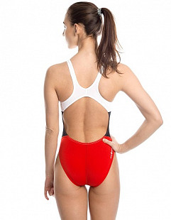 Купальник спортивный женский Mad Wave Solution PBT red