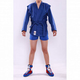 Куртка для самбо Sapsan с подкладкой К-5 blue