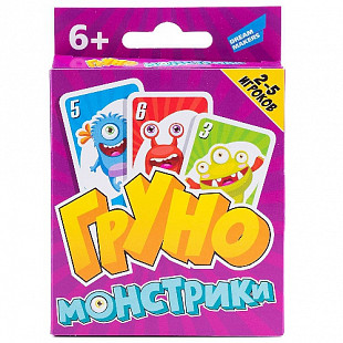 Настольная карточная игра Dream Makers Груно монстрики 2019H