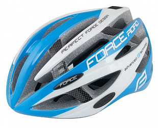Велошлем Force Road blue/white