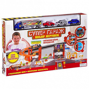 Гараж- парковка с лифтом ZYB-B0349 4 машинки