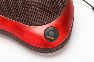 Массажная подушка Шея плечи спина KZ 0474	Red
