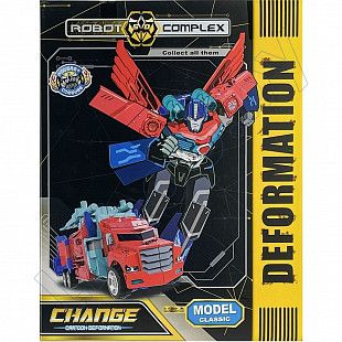 Робот-трансформер UniToys (611-28D) red/blue