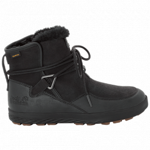 Полуботинки женские Jack Wolfskin Auckland Wt Texapore Boot W black / black