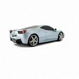 Радиоуправляемая машина Maisto 1:24 Promotion Феррари Italia 458 (81058) silver