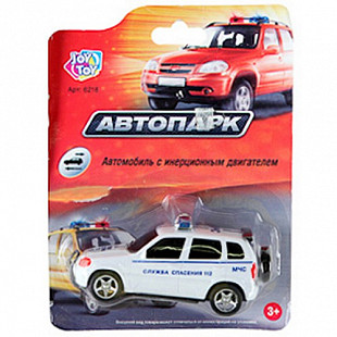 Инерционная машина Play Smart МЧС 6218 white