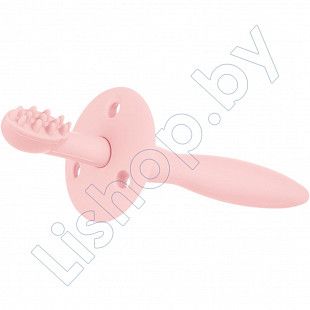 Зубная щетка Canpol babies с прорезывателем и ограничителем (51/500_pin)