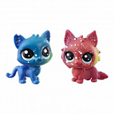 Фигурки Littlest Pet Shop Котенок и кошечка (E2128)