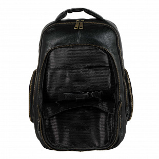 Кожаный рюкзак Polar 21805 black