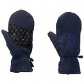 Варежки детские Jack Wolfskin Fleece Mitten Kids midnight blue