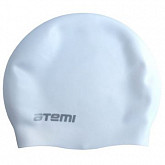 Шапочка для плавания Atemi RC307 white