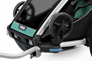 Детская мультиспортивная коляска Thule Chariot Lite1 green (10203006)