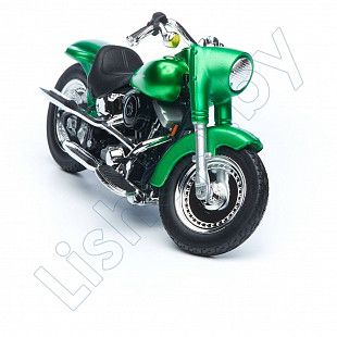 Мотоцикл Maisto 1:18 Harley Davidson 2000 FLSTF Street Stalker (39360) green