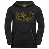 Джемпер детский Jack Wolfskin Modesto Hoody Kids black