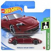 Машинка Hot Wheels Базовой коллекции Porsche Taycan Turbo S 208/250 (5785 GTB23)