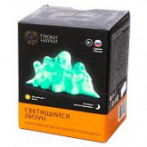Игровой набор Трюки науки Светящийся лизун white/turquoise 700765