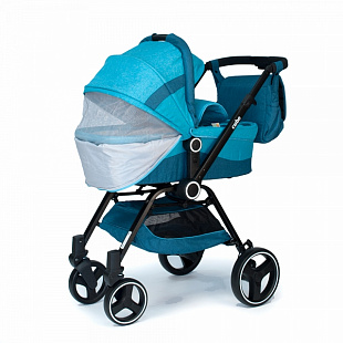 Коляска BabyHit Cube Cyan
