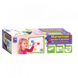 Магнитная доска в рулоне Vladi Toys Для игры и обучения VT3602-03