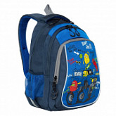 Рюкзак школьный GRIZZLY RB-052-3 /1 blue