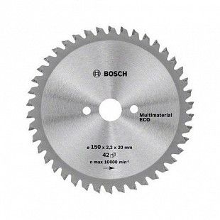 Диск пильный Bosch 150х20/16 мм 42 зуба 2608641799