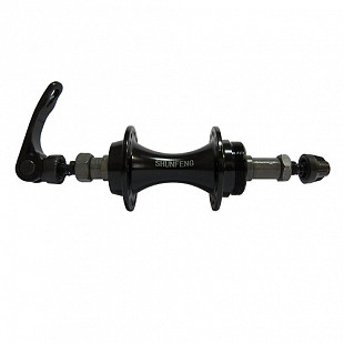 Втулка задняя TBS Shunfeng Road под трещетку, 3/8x14Gx36Hx135x145, с эксцентриком, black, SF-A208R