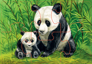 Пазл-мозаика Step Puzzle Дикие животные SP-70104