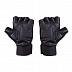 Перчатки для тяжелой атлетики RGX Кожа PWG-92 black