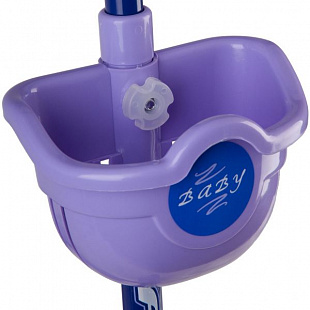Самокат городской с корзинкой Foxx Baby Ultramarine 100-120мм 115BABY.BL8
