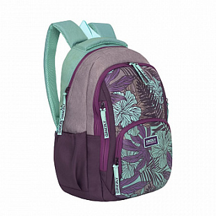 Городской рюкзак GRIZZLY RD-754-1 /2 purple/turquoise