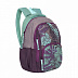 Городской рюкзак GRIZZLY RD-754-1 /2 purple/turquoise Городской рюкзак GRIZZLY RD-754-1 /2 purple/turquoise