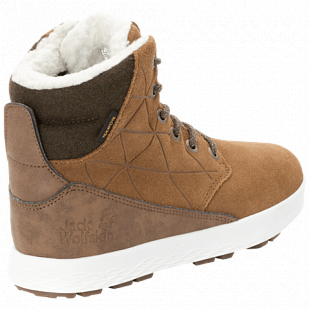 Ботинки женские Jack Wolfskin Auckland Wt Texapore High W desert brown / white