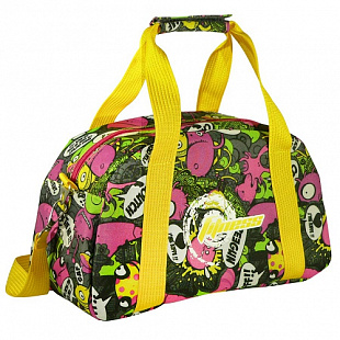 Дорожная сумка Polar 5999 yellow/pink