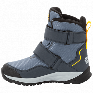 Ботинки детские Jack Wolfskin Polar Bear Texapore High Vc K pebble grey / burly yellow XT