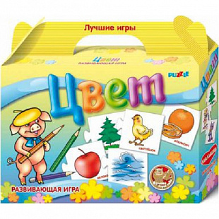 Настольная игра Dream Makers Пазл "Цвет" (30 элементов) PL1704H