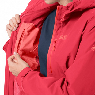 Куртка женская Jack Wolfskin Eagle Peak Jacket W tulip red